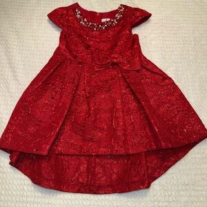 Rare Editions Red Formal Kids Dress
